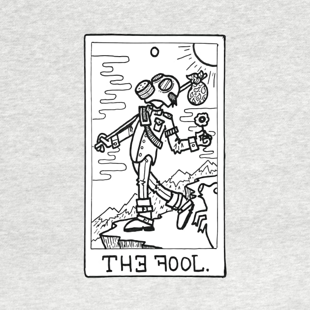 Tarot Card, The Fool by nickfolz